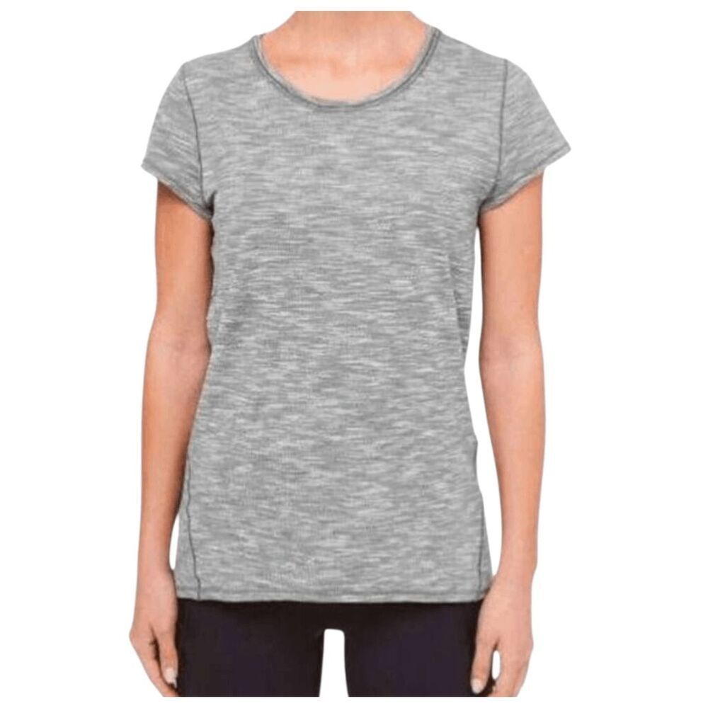 LULULEMON ATHLETICA Another Mile Short Sleeve Size 6